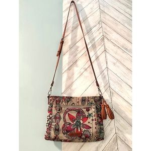 Sakroots- Floral Crossbody Bag